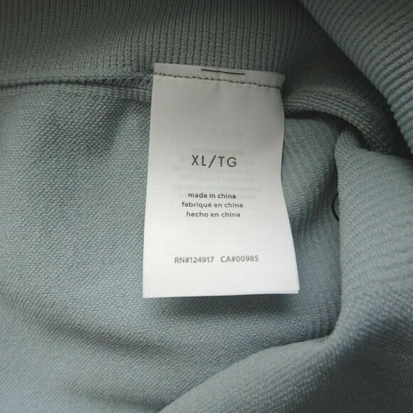 NWT WeWoreWhat Women's Ribbed Seamless Leggings Stretch Pearl Blue Active XL - Picture 11 of 12